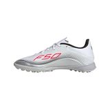 adidas F50 MESSI LEAGUE TF Unisex Futbol Ayakkabısı (Halı Saha), Beyaz, 40 2/3