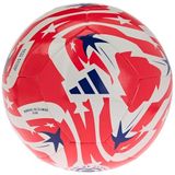 adidas fcwc clb beyaz, berrak kırmızı, güç mavisi futbol/futbol topu (makine dikişli) erkekler ve kadınlar için beden 5