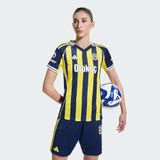 Adidas FEN H JSY W Kadın Forma, BYELLO/DKBLUE, XS