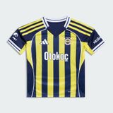 Adidas FEN H MINI BYELLO/DKBLUE Unisex Çocuk Forma, BYELLO/DKBLUE, 4-5 yaş