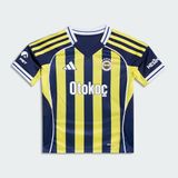 Adidas FEN H MINI BYELLO/DKBLUE Unisex Çocuk Forma, BYELLO/DKBLUE, 5-6 yaş