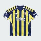 adidas Fenerbahçe 2025/2026 Ev Forması Erkek Çocuk Antrenman Forması, BYELLO/DKBLUE, 7-8 Yaş