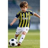 adidas Fenerbahçe Lisanslı AT013CFS044SR Çocuk 3\'lü Takım Sarı Lacivert Çubuklu - 18 - 24 Ay - Sarı - Lacivert