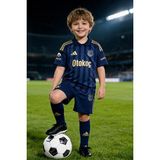 adidas Fenerbahçe Lisanslı Çocuk 3\'lü Takım AT013CFS06400 Lacivert - 3 - 4 Yaş
