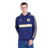 adidas Fenerbahçe Originals Kapüşonlu Erkek Lacivert Futbol Sweatshirt HZ1021