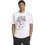 adidas Fıfa World Cup 26™ Road To Ny Nj Graphic Erkek Beyaz Günlük Stil T-Shirt KB2535 - M