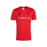 Adidas FIFA World Cup 26 Türkiye Tişört Erkek Futbol Tişörtü KV7267 Kırmızı