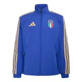 adidas FIGC Zip Ceket, S, 5003342057, Mavi, Erkek