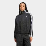Adidas Firebird Allover Print Kadın Jean Ceket (KD8809) - Renkli - M
