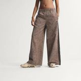 Adidas Firebird Oversized Aop Denim Kadın Pantolon - Kahverengi