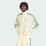 Adidas Firebird Pinstripes Erkek Sweatshirt - M - Haki - Yeşil
