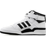 Adidas Forum Mid Leather Mens Sneaker White Hakiki Deri Erkek Günlük Spor Ayakkabı Beyaz