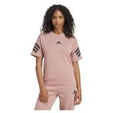 adidas Future Icons 3 Stripes Kadın Tişört Pembe S