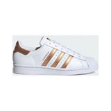 Adidas FX7484 Stan Smith Footwear White Copper Metallic Core Black Üniseks Çocuk Spor Ayakkabı
