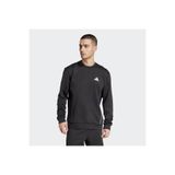 adidas Game & Go Team Issue Bisiklet Yaka Siyah Erkek Sweatshirt Jm1035