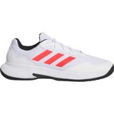 adidas Gamecourt 2.0 Erkek Beyaz Tenis Ayakkabısı.- - Beyaz - Kırmızı