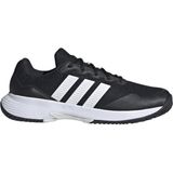 Adidas Gamecourt 2 M Erkek Tenis Ayakkabısı Kauçuk Tabanlı Dayanıklı Siyah Malzeme ile 45,5 Numarada