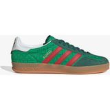 Adidas Gazelle Indoor Kadın Yeşil Spor Ayakkabı.-