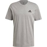 Adidas GK9641 Essentials Embroidered Small Logo Gri Erkek T-Shirt