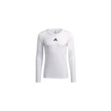 Adidas GN5676 Beyaz Team Base Tee Erkek Futbol Uzın Kollu Antrenman T-shirt