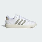 adidas Grand Court 2.0 Erkek Spor Ayakkabı Suni Deri Malzeme ile Konforlu Tasarım - Beyaz - Yeşil