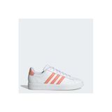 adidas Grand Court Cloudfoam Lifestyle Court Comfort Kadın Spor Ayakkabı, Cloud White/Wonder Clay/Gold Metallic, 37 1/3 Beden
