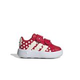 Adidas GRAND COURT DISNEY MINNIE MOUSE CF I Bebek Günlük Ayakkabı KI9184 Kırmızı