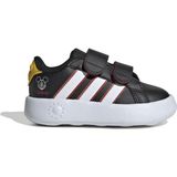 Adidas Grand Court Mickey Cf Gri Siyah Çocuk Günlük Spor Ayakkabı