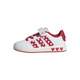 Adidas GRAND COURT MINNIE EL K Unisex Çocuk Spor Ayakkabı Düşük Bilekli (Futbol Dışı) FTWWHT/PURRUB/OWHITE 30