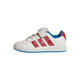 adidas GRAND COURT SPIDER-MAN EL K Unisex Çocuk Ayakkabı Düşük Taban (Futbol Dışı), cloud white/pure ruby/bright blue, 36 2/3