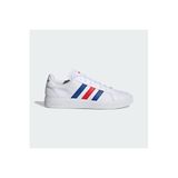 adidas Grand Court Td Lifestyle Court Casual Ayakkabı, Kadın, Cloud White/Royal Blue/Vivid Red, 44,5