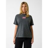 adidas Guess Jersey Oversize Fit Kadın T-Shirt W6GI16K3036 - Antrasit - M