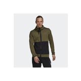 Adidas GV1626 Haki Kapüşonlu Erkek Sweatshirt