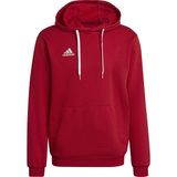 Adidas H57514 Entrada 22 Sweat Hoodie Kırmızı Futbol Erkek Sweatshirt