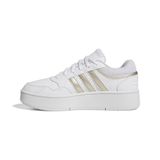 adidas Hoops 3.0 Cesur Kadın Basketbol Ayakkabısı Beyaz/Fuchsia/Cyan/Aluminyum