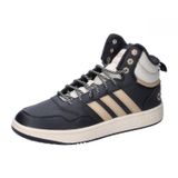 adidas Hoops 3 Mid Erkek Günlük Spor Ayakkabı Siyah 44