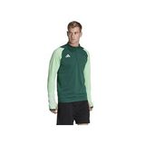 Adidas HU1308 Yeşil Tiro23 C Tr Top Erkek Futbol Uzun Kollu Antrenman Üstü
