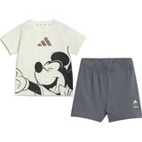 Adidas I Dısney Mıckey Mouse T Set Bebek Günlük Eşofman Takımı KG6112 Beyaz - 12 - 18 Ay
