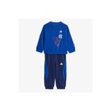 Adidas I Mrvl Sm Jog Çocuk Mavi Eşofman Takımı.-