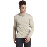 Adidas IB1217 Bej Erkek Dik Yaka Regular Fit Polar Sweatshırt