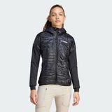 Adidas IB4203 Terrex Xperior Varilite Hybrid PrimaLoft Jacket Siyah Kadın Mont