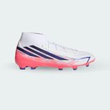 Adidas IH7090 F50 Hyperfast League Mid Erkek Kramponu Beyaz-Neon Pembe - Somon - Neon Pembe