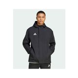 Adidas IK4010 ENT22 AW JKT Siyah Futbol Antrenman Erkek Yağmurluk