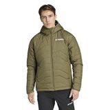 Adidas IM7681 Yeşil Terrex MT INS HO JKT Multi Synthetic Insulated Erkek Outdoor Mont