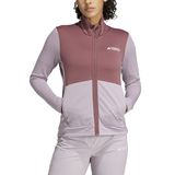 adidas IM8140 W MT LT FL JA Mor Kadın O Yaka Zip Ceket