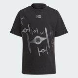 Adidas IM9519 Siyah X Star Wars ZNE T Günlük Çocuk T-shirt