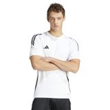 Adidas IS1019 Tiro24 Jsy Beyaz Futbol Antrenman Erkek T-shirt