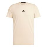 Adidas IS3827 D4T Krem Erkek Antrenman T-shirt