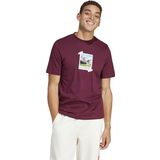 Adidas IS9045 M All Day I Tee Kırmızı Günlük Erkek T-shirt