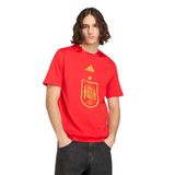 adidas İspanya DNA Graphic Erkek Kırmızı Futbol T-Shirt JZ2263